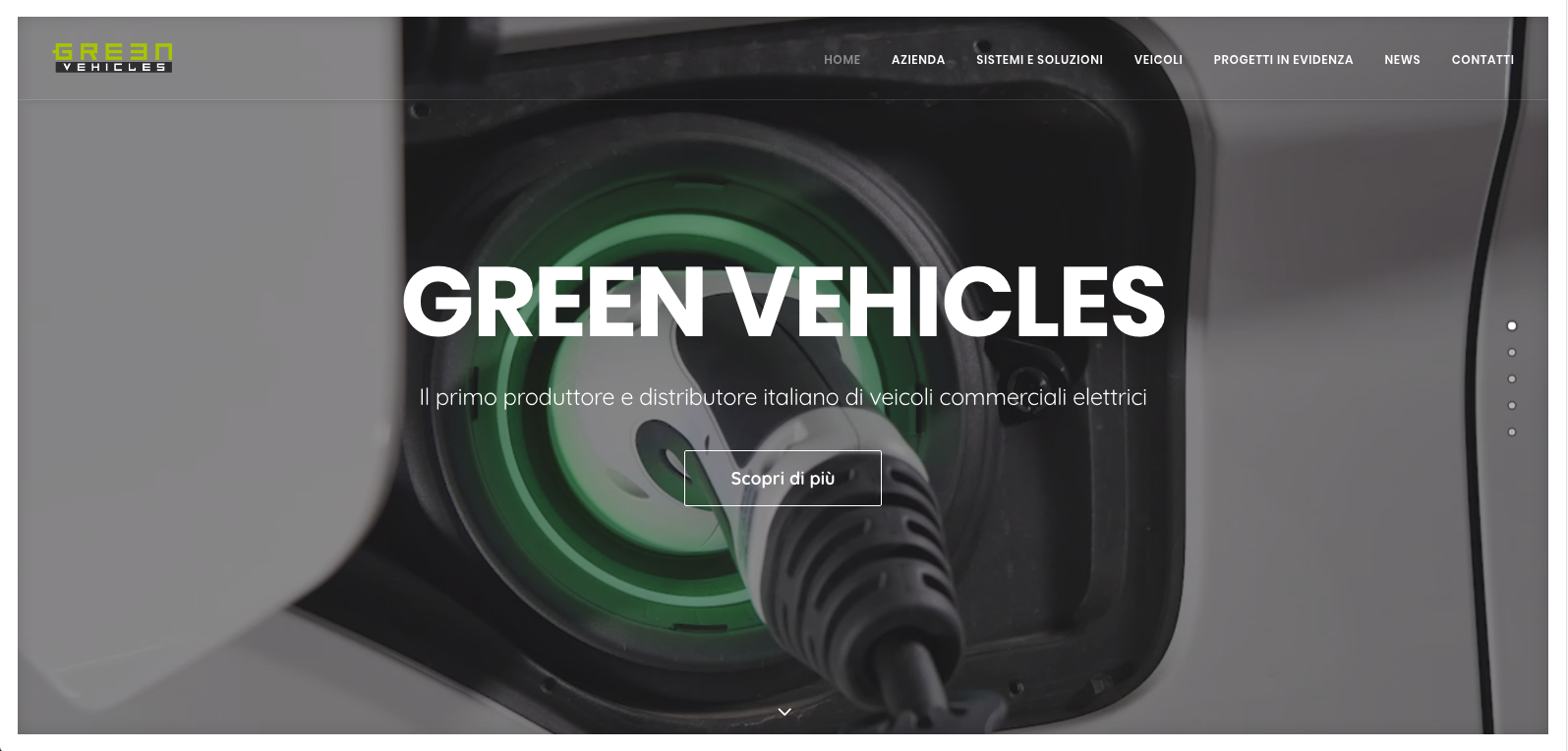 Nuovo sito online - Green Vehicles - Veicoli elettrici - Jesi - Italia