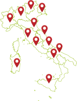 Mappa assistenza Green Vehicles Jesi