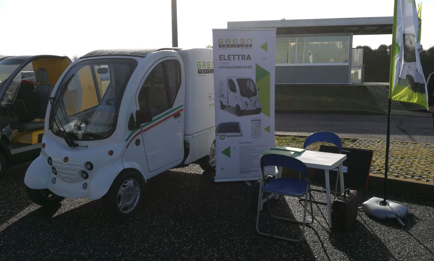 Poste Motor Day - Green Vehicles - Italia Jesi- Elettra Cargo - Plus